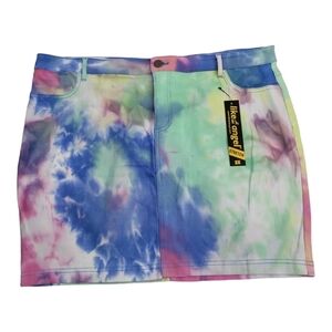 💕Like an angel mini tie dye skirt